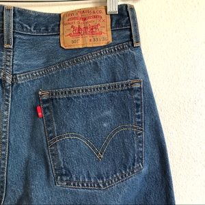 VINTAGE Levi’s 501’s Shrink to fit classic jeans
